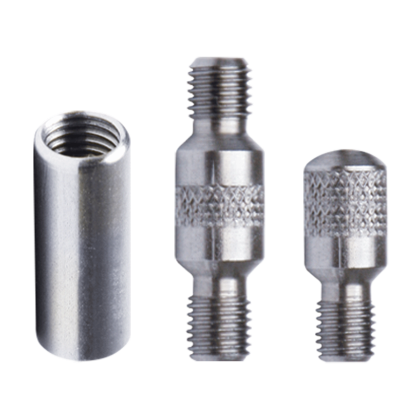 Connection thread set with thread RTG &amp;#216; 6 mm, 3 pieces (1 x inside, 1 x outside, 1 x blind cap),