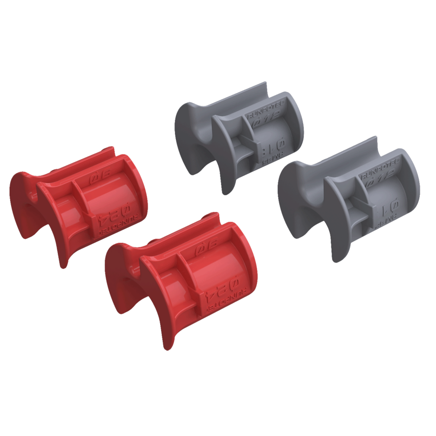 Guide jaws RM35  (grey &amp;#216; 12 mm/0,4724 in. / 18 mm/0,7087 in. -  red &amp;#216; 6 mm/0,2362 in. 24 mm/0,9449