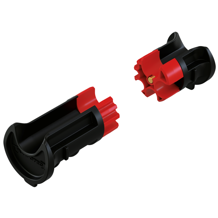 Multibacken RM35 - rund (&amp;#216; 3 mm - 15 mm einstellbar), 2-teilig,