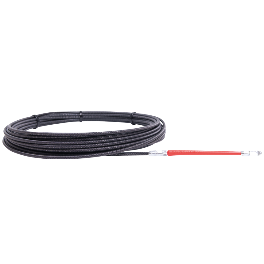 RUNPOGLIDER Spirale MET, cable pulling fish tape, Length: 15 m/49,21 ft., metal spiral &amp;#216; 4 mm/0,1575
