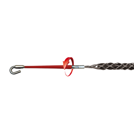 RUNPO Z - cable pulling grip &#216; 4 - 6 mm/0,1575 - 0,2362 in., stainless steel weave length 280