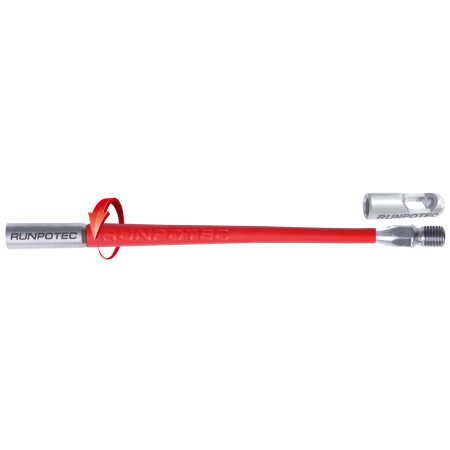 RUNPOGLIDER front thread RTG &#216; 6 mm - flexible guide head, with swivel and unscrewable eyelet &#216; 7