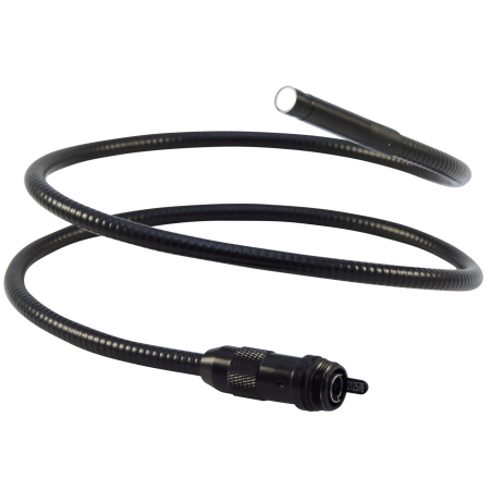 Endoscope camera probe &#216; 9 mm/0,3543 in., flexible gooseneck, Length: 0,80 m/2,62 ft., 4 x LED
