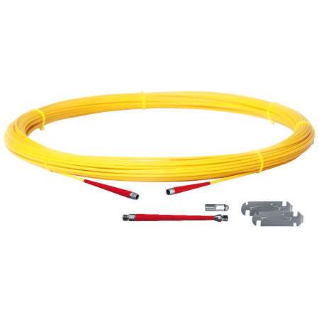 Replacement fiberglass GF3 - cable pulling tool, Length: 30 m/98,43 ft., fiberglass rod &#216; 3