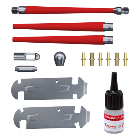 Repairing-Kit GF3 - &#216; 3 mm/0,1181 in. with thread RTG &#216; 6 mm, 15-parts, stainless