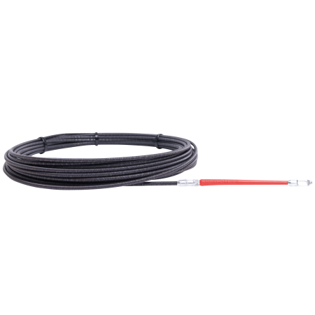 RUNPOGLIDER Spirale MET, cable pulling fish tape, Length: 30 m/98,43 ft., metal spiral &#216; 4 mm/0,1575