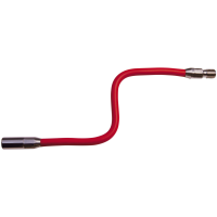Embout flexible 12 cm - filetage RTG &amp;#216; 6 mm, acier