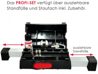 Kit professionnel - tige en fibre de verre &amp;#216; 4,5 mm - filetage RTG &amp;#216; 6 mm, aide au tirage de c&amp;#226;bles,