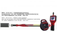 GF3 - cable pulling system without meter counter, length: 20 m/65,62 ft. - fiberglass rod &amp;#216; 3